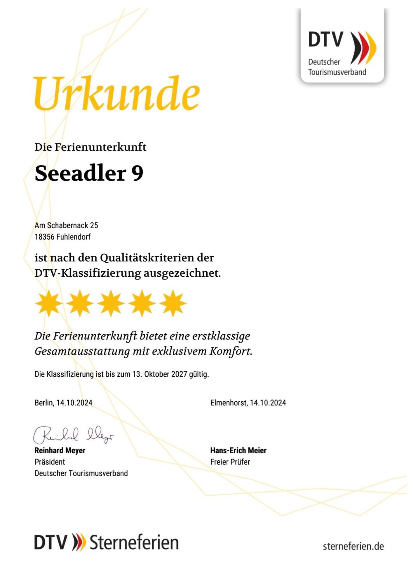 Ferienhaus Seeadler 9 Fuhlendorf  Exterior photo
